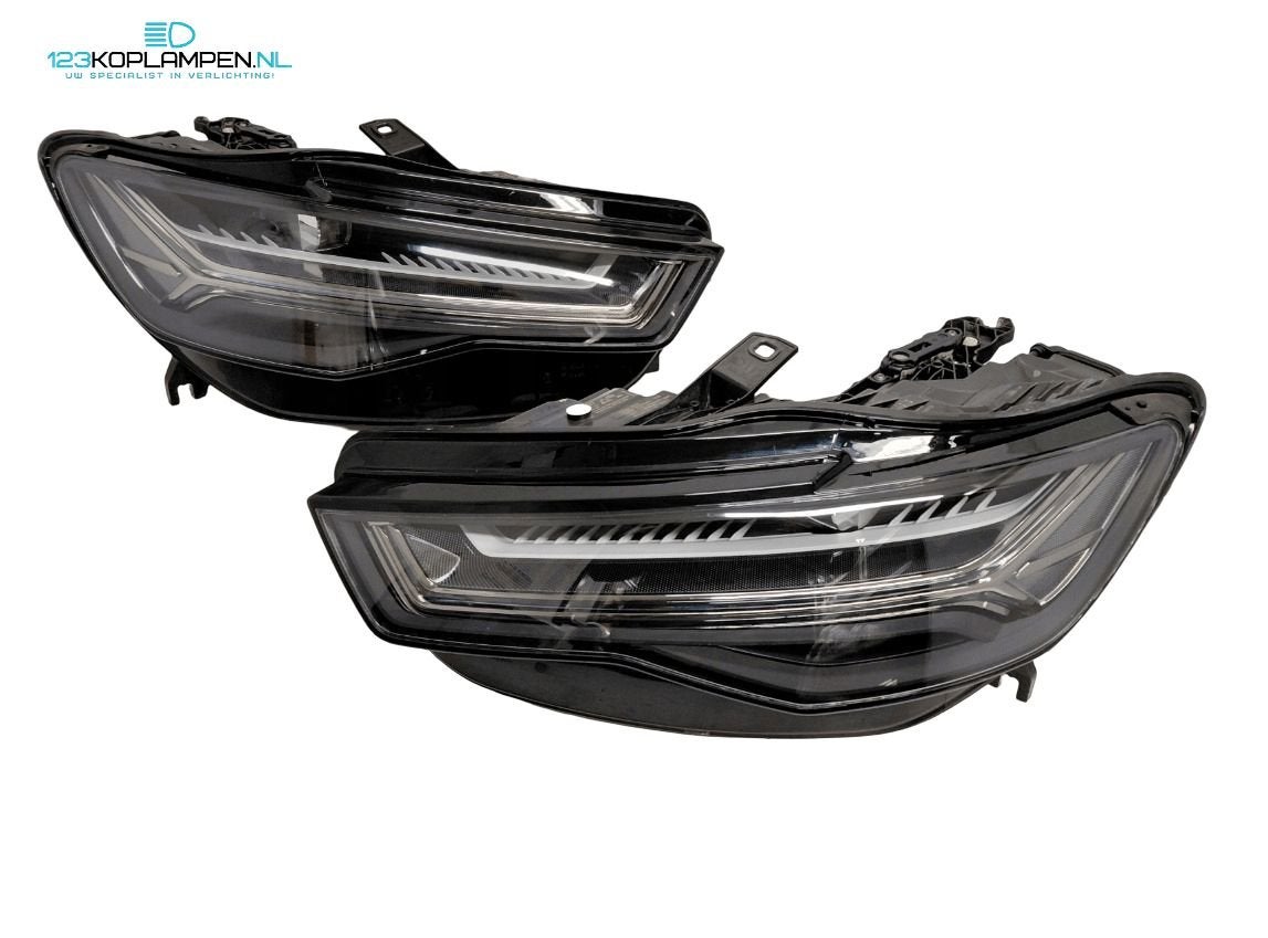 Audi RS6 C7 facelift Full LED koplamp koplampen links rechts, Auto-onderdelen, Gebruikt, -, Verzenden, Audi