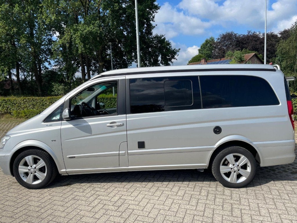 Mooie Mercedes Viano Marco Polo V6 te koop. (6 zitter!!!), Caravans en Kamperen, Mobilhomes, Buscamper of Camperbus, Mercedes-Benz
