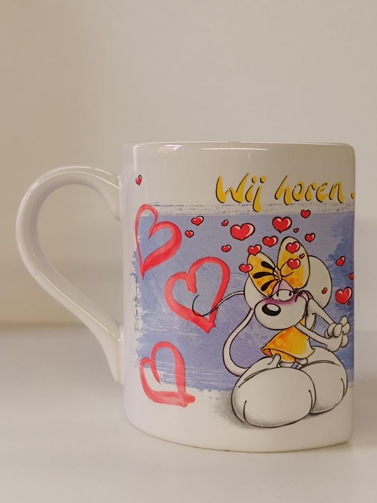 Diddlina & Diddl Wij horen bij elkaar!! mok, Verzamelen, Ophalen of Verzenden, Diddl