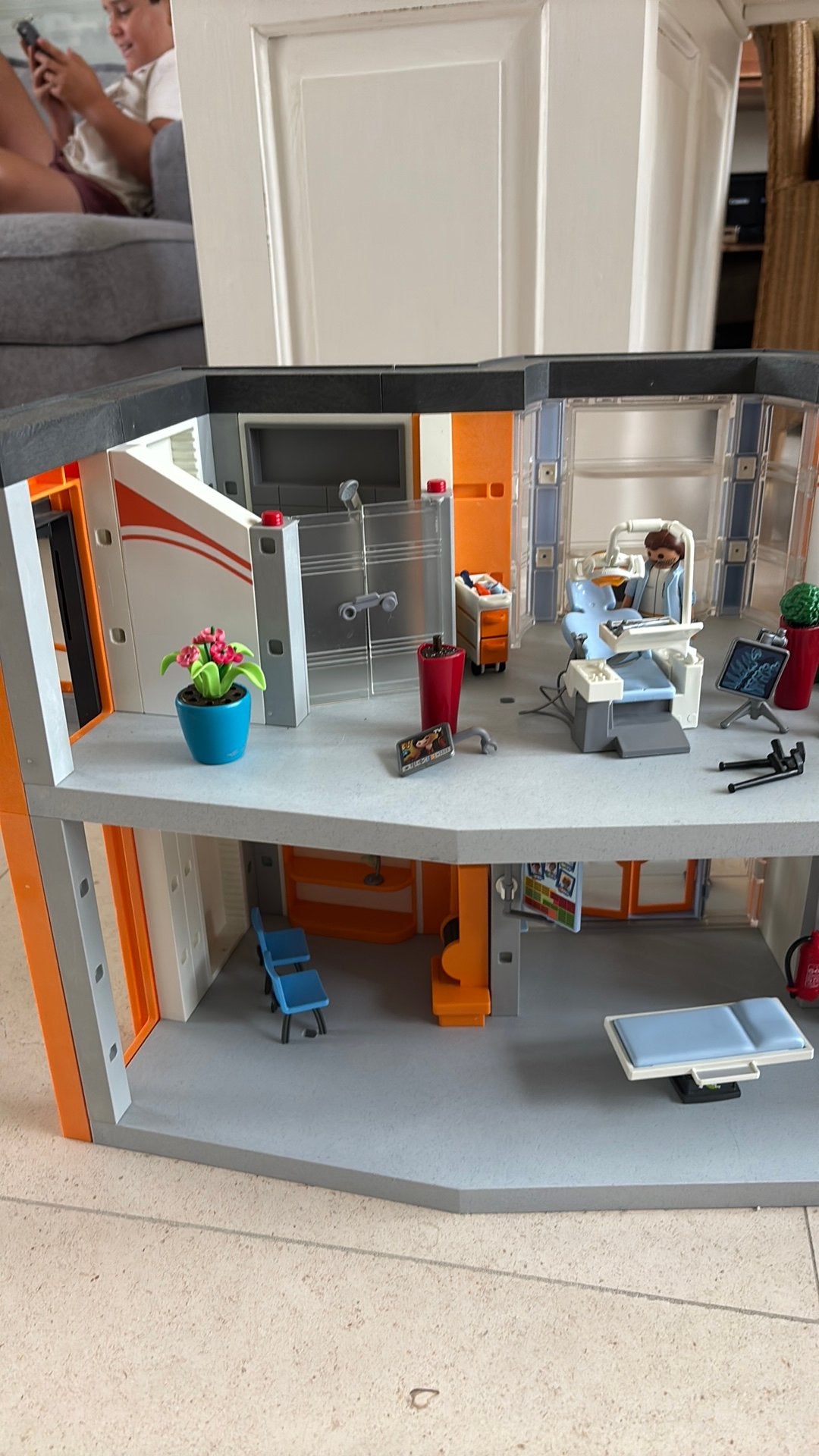 Playmobil ziekenhuis, Ophalen, Zo goed als nieuw, Complete set, Overige typen