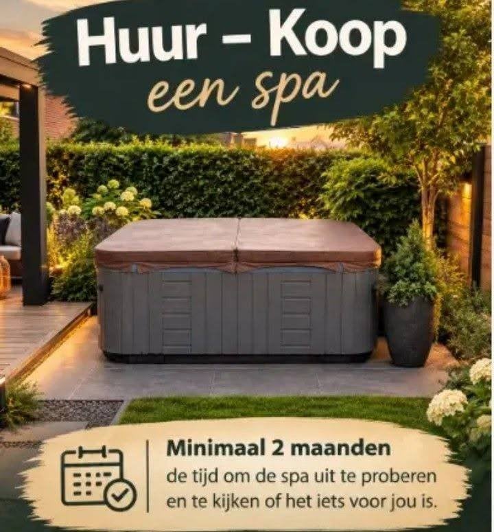 Twijfel je om een jacuzzi te kopen? Probeer het eerst!, Tuin en Terras, Verzenden, Zo goed als nieuw
