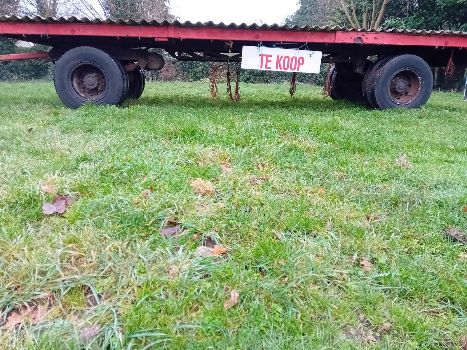 Landbouw materiaal, Enlèvement