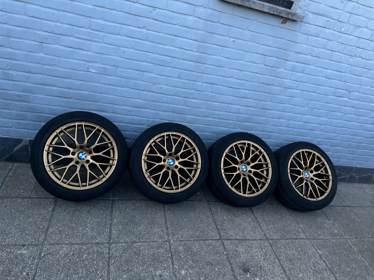 Jantes Bmw 18 pouces avec pneus, Enlèvement, 18 pouces, Pneu(s)