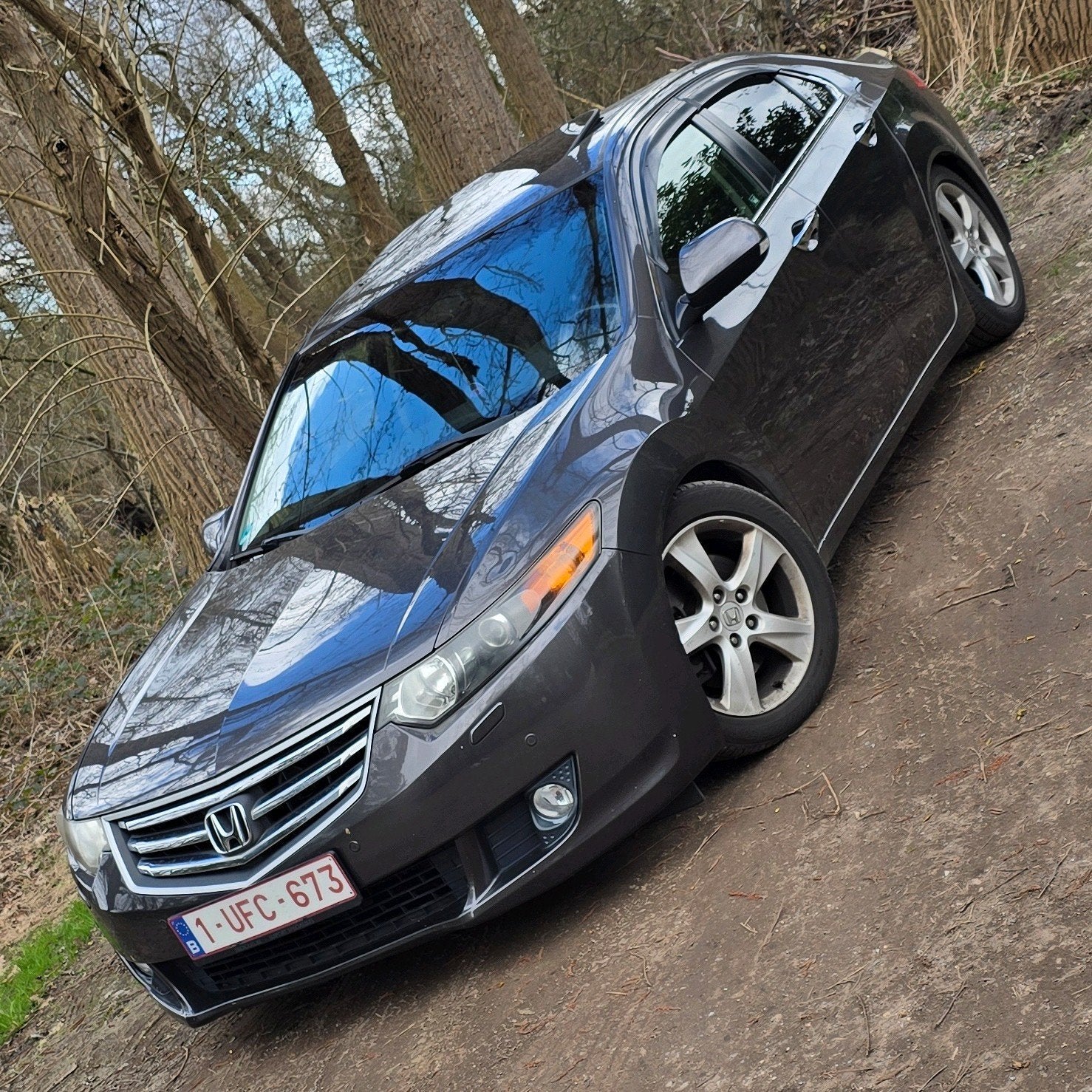Honda Accord 2.4 i-VTEC Executive Automaat | 142.000 km, Auto's, Honda, Euro 5, Zwart, Leder, Berline
