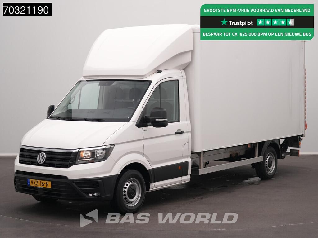Volkswagen Crafter 140pk Automaat Laadklep Zijdeur Bakwagen, Automaat, Stof, Gebruikt, Euro 6
