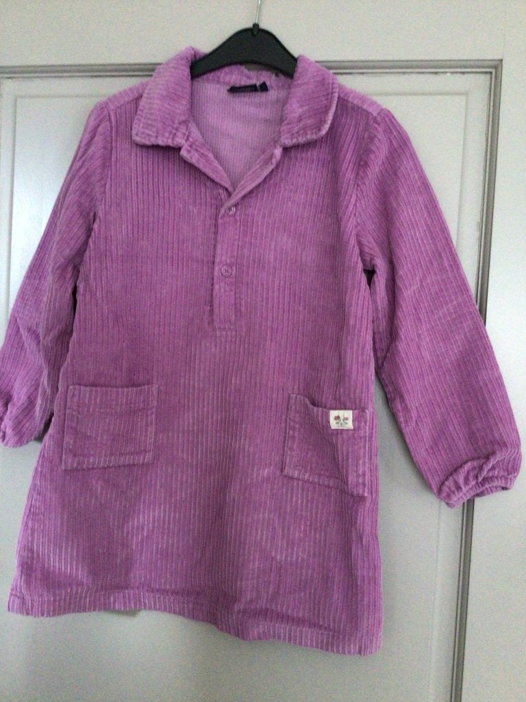Paars winter kleed(velour), Ophalen, Paars
