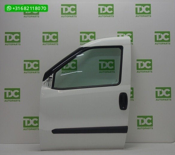 Fiat Doblo ('10-'18) Voorportier links wit, Gebruikt, Fiat, Deur, Voor