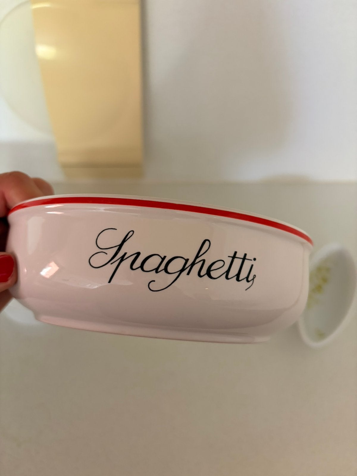 4 spaghettiborden, Enlèvement, Comme neuf