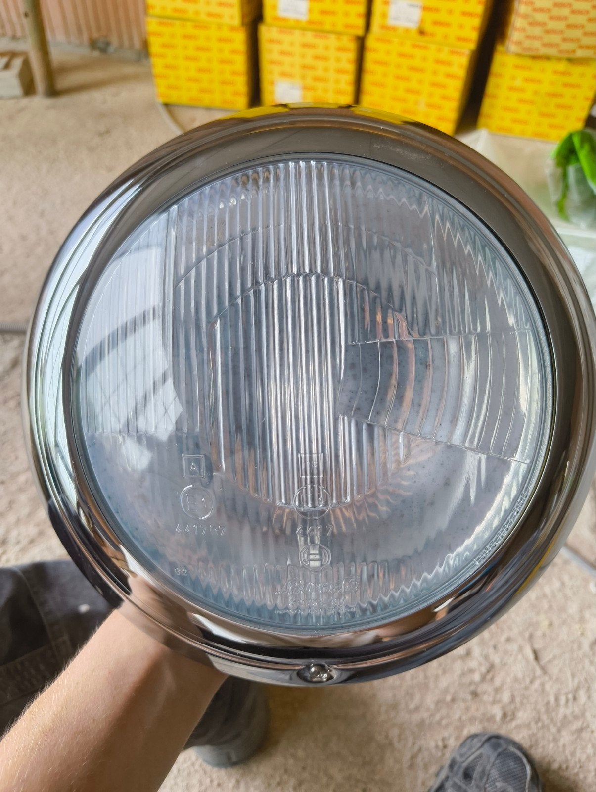 oldtimer koplamp / decoratief voor mancave, Ophalen of Verzenden, Nieuw
