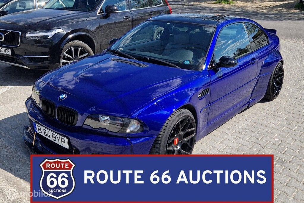 BMW E46 Coupé S54 M3 Conversion | 2001 | Route 66 Auctions, Zwart, Bedrijf, Handgeschakeld, Overige carrosserie