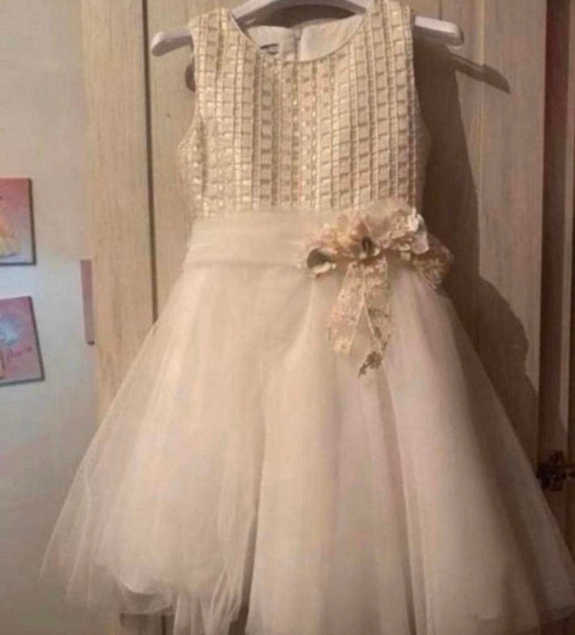 Communiekleed miss leod maat 128, Kinderen en Baby's, Ophalen, Nieuw, Meisje, Jurk of Rok