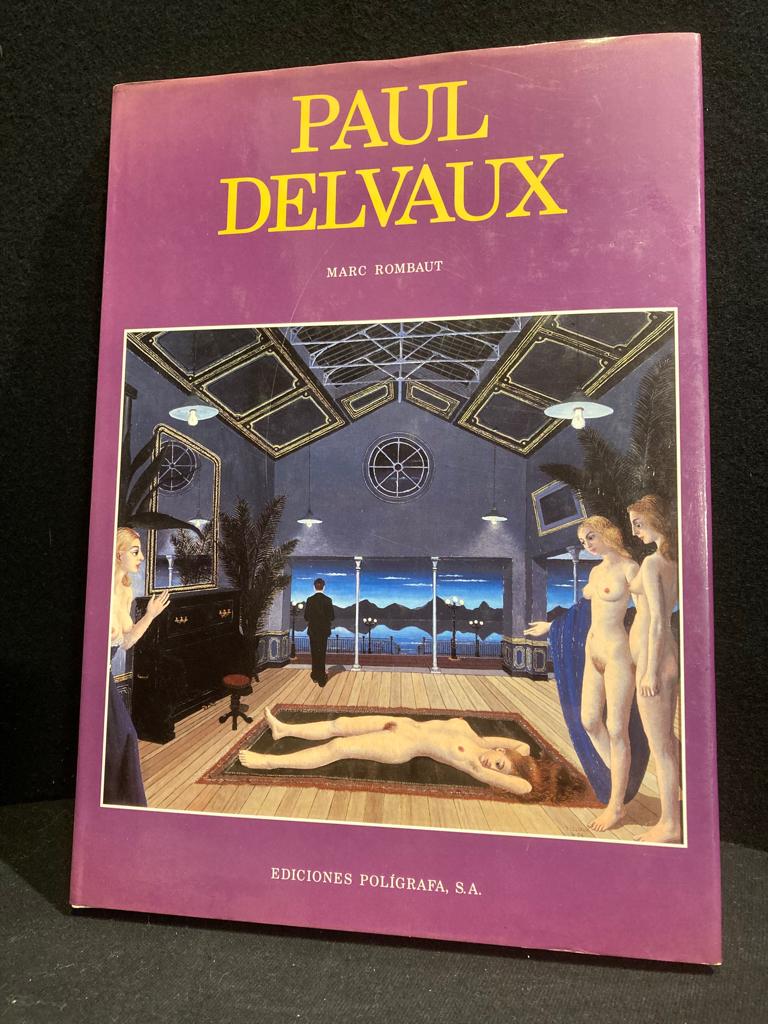 PAUL DELVAUX - Marc Rombaut 1990 Langue française, Peinture et dessin, Enlèvement ou Envoi, Comme neuf, Marc Rombaut