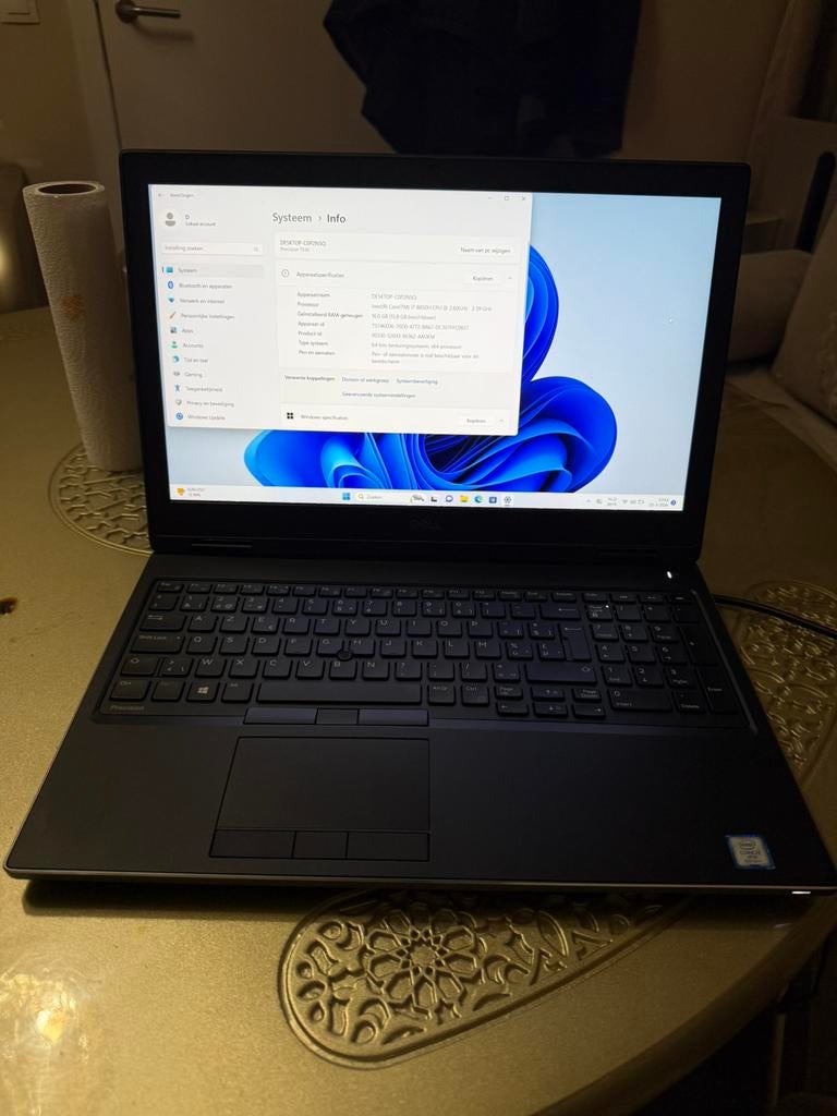 Dell precision 7530 i7 (8gen), Ophalen of Verzenden, Zo goed als nieuw, SSD