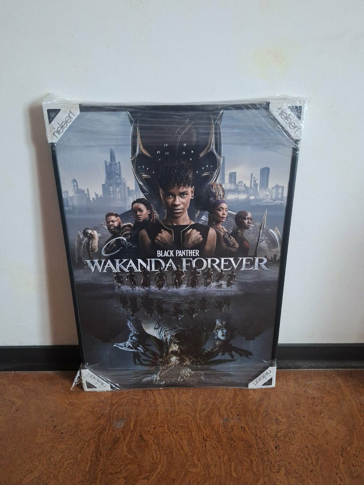 Ingekaderde poster Black Panther Wakanda Forever, Ophalen
