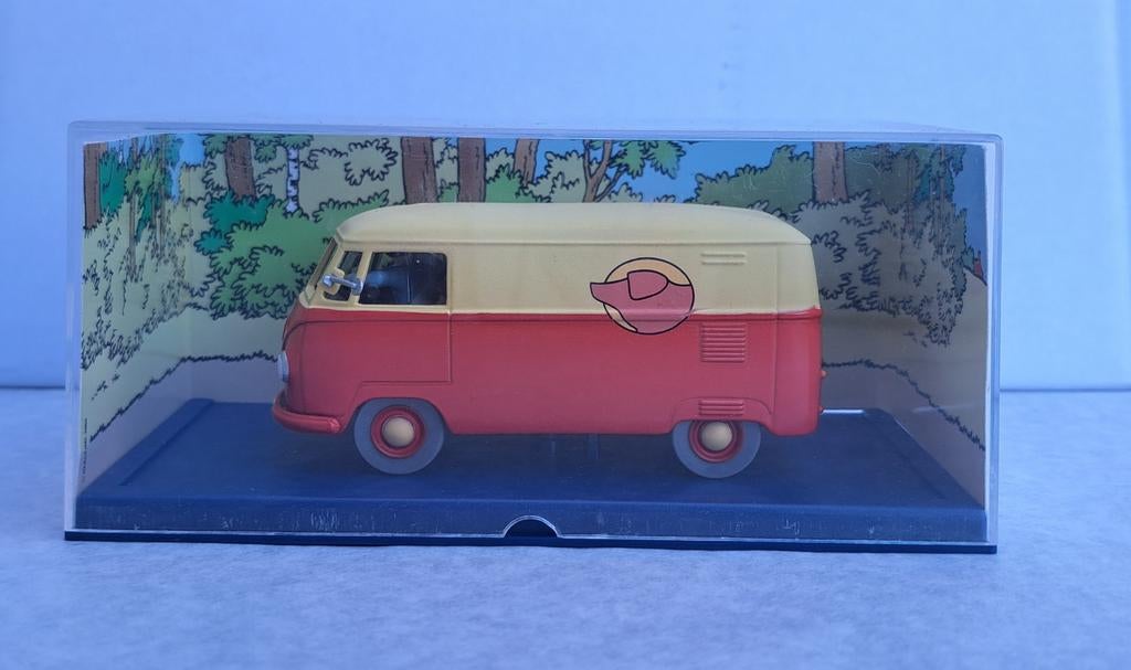 Vw combi T1 tintin 1/43ème, Enlèvement ou Envoi, Comme neuf, Voiture, Autres marques