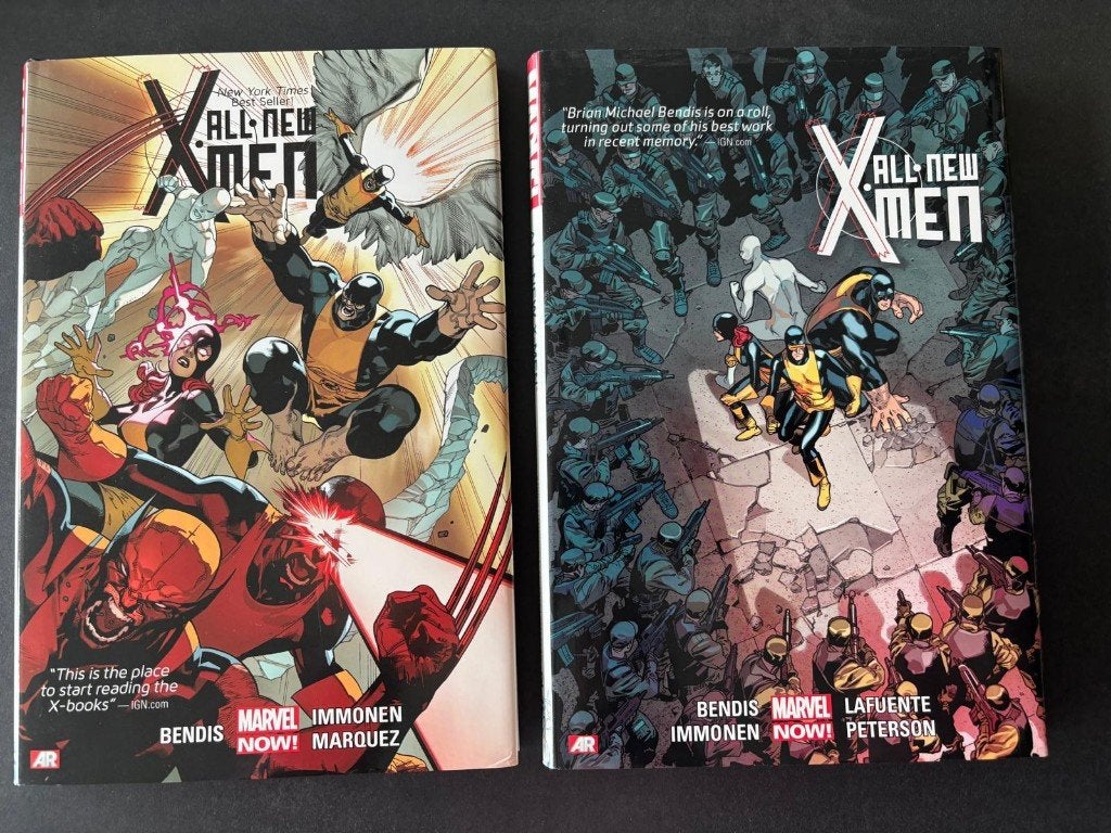 All-New X-Men Vol. 1 & Vol. 2 Oversized Hardcovers, Meerdere comics, Ophalen of Verzenden, Gelezen, Amerika