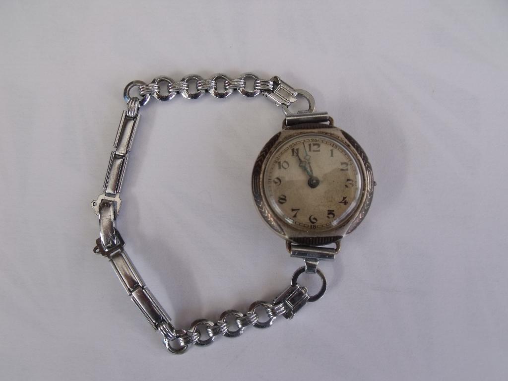 ancienne montre dame style art déco, Bijoux, Sacs & Beauté, Enlèvement, Utilisé, Montre-bracelet, Autres marques