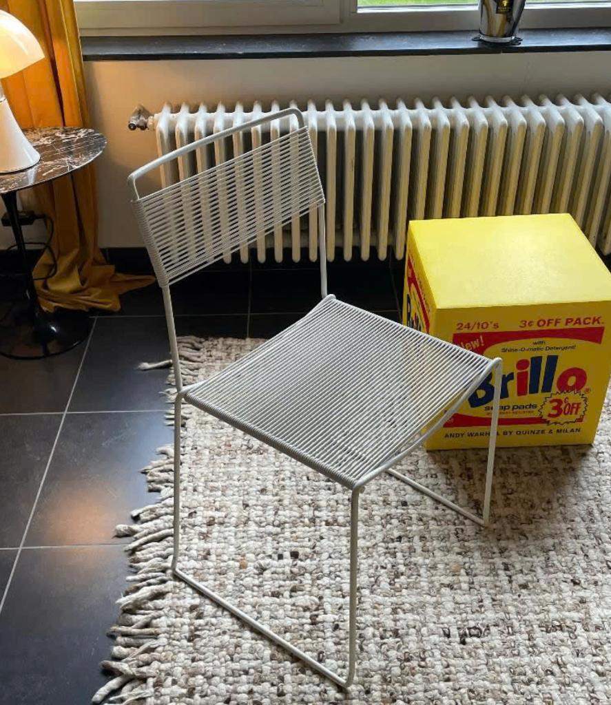 Stoel - vintage Spaghetti chair, Ophalen