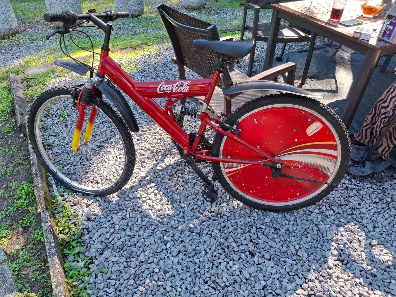 fiets, goede staat coca cola limited edition, Ophalen