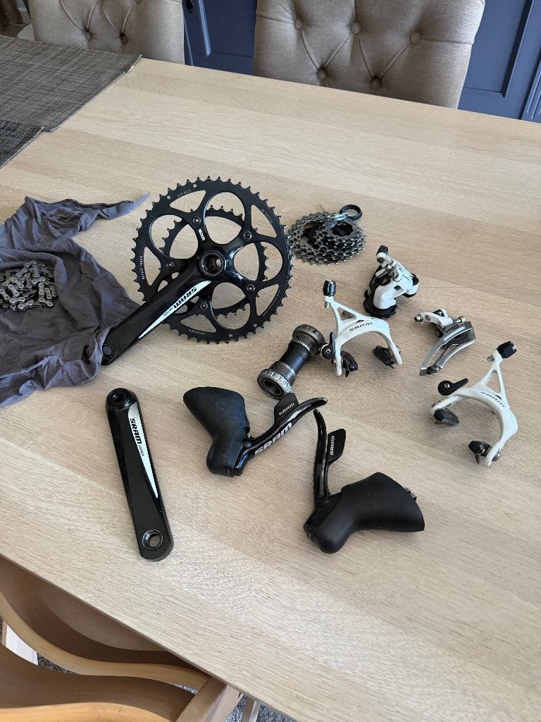 Sram Apex 10 Speed Mechanisch Groupset, Vélos & Vélomoteurs, Vélos Pièces, Enlèvement ou Envoi, Gravelbike, Autres types, Aluminium