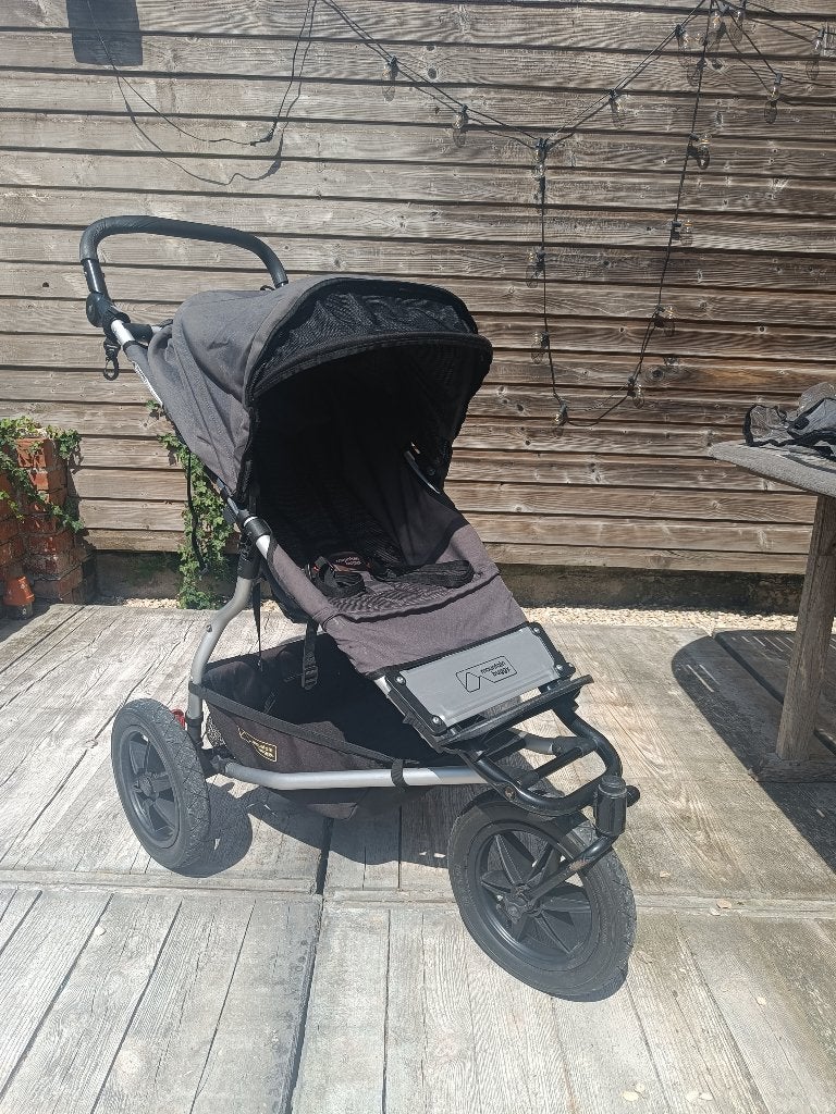 Mountain Buggy Urban Jungle + accessoires, Kinderen en Baby's, Ophalen, Gebruikt, Overige merken, Verstelbare rugleuning
