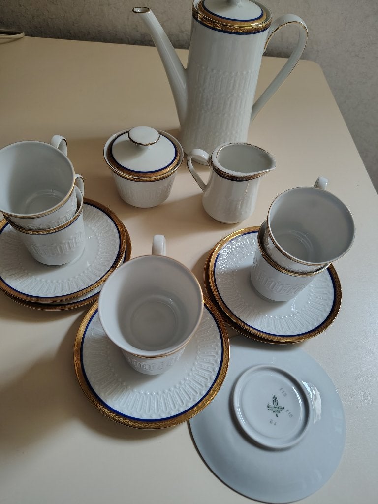 koffieservies Weuterling, Huis en Inrichting, Keuken | Servies, Ophalen, Overige merken, Vintage, Zo goed als nieuw