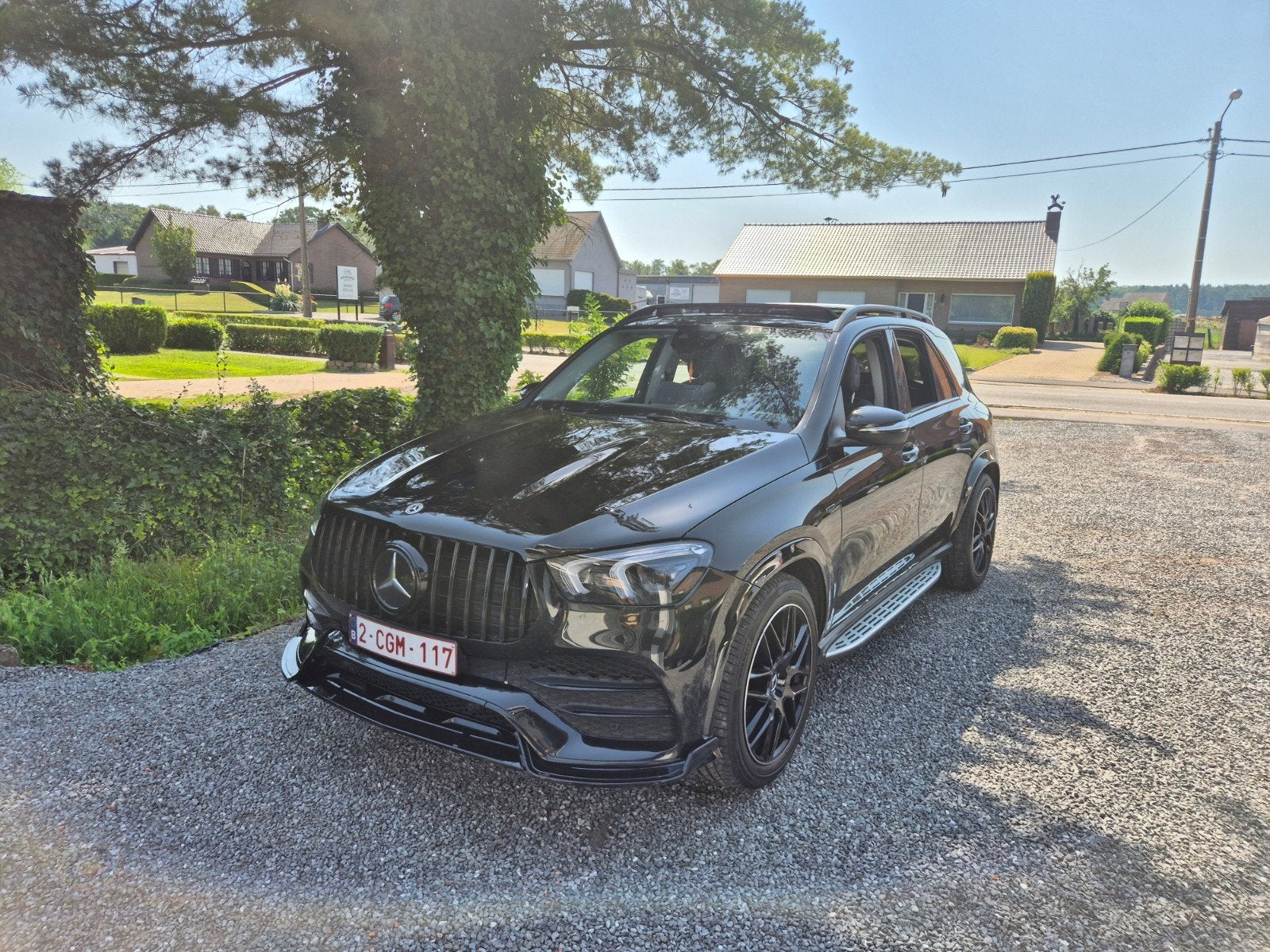 Mercedes GLE350De amg pakket, Auto's, GLE, Diesel, Particulier, Lederen bekleding