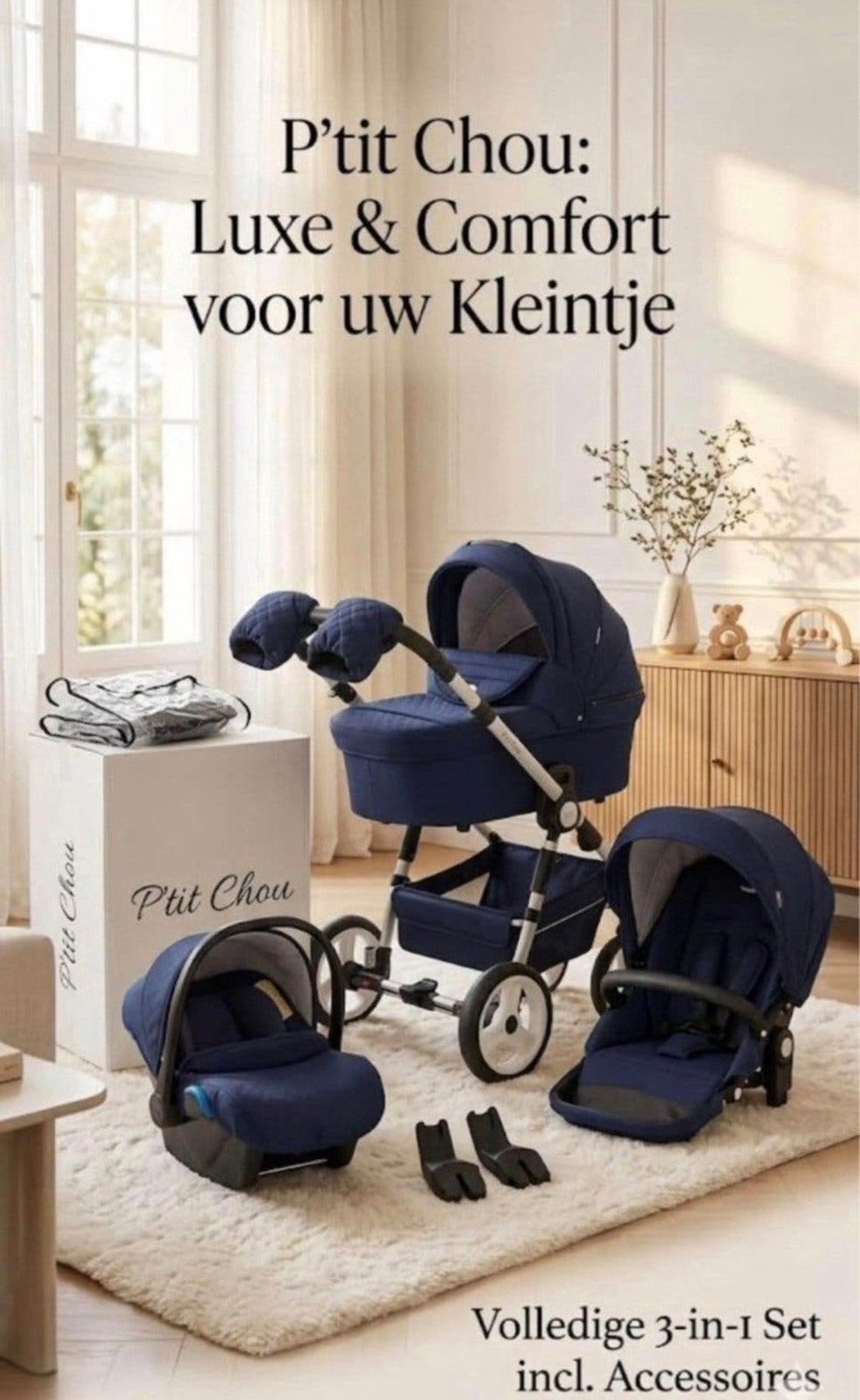 Nieuwe buggy petit chou, Ophalen, Kinderwagen, Overige merken, Nieuw