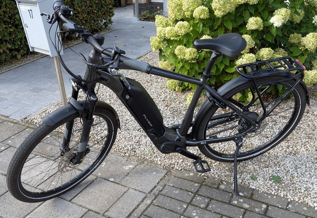 Elektrische Fiets, e-bike Flyer Upstreet 5 7.23 Large, Enlèvement, Comme neuf, 50 km par batterie ou plus