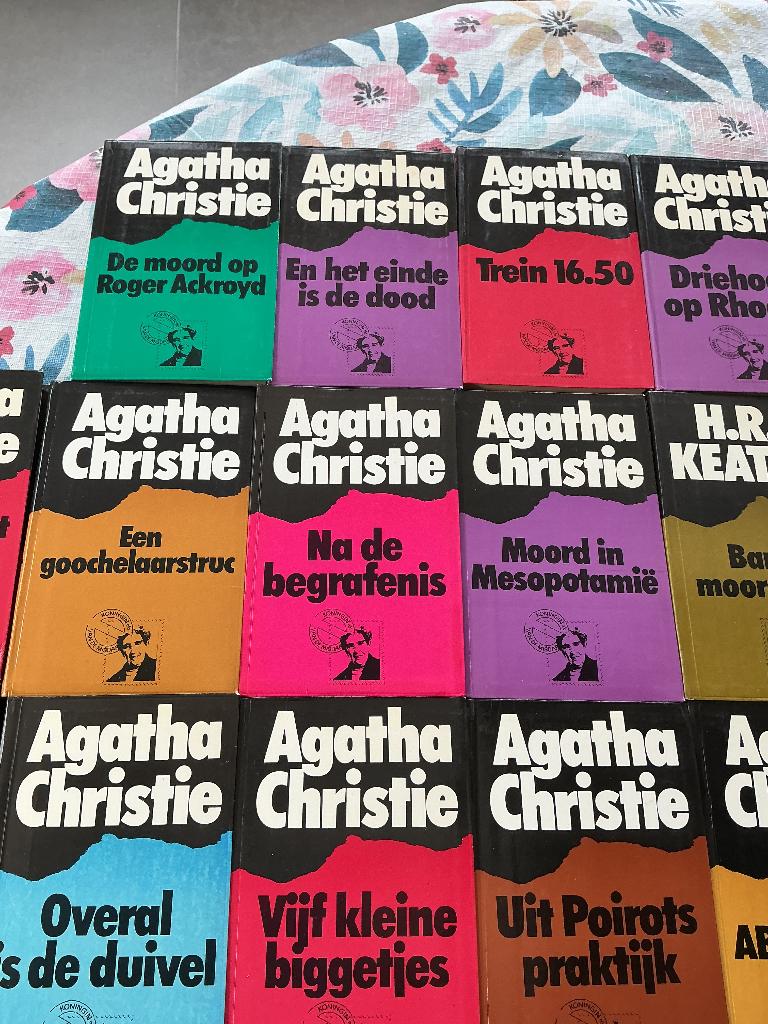 Reeks boeken van Agatha Christie, Boeken, Tv-bewerking, Agatha Christie, Ophalen, Gelezen