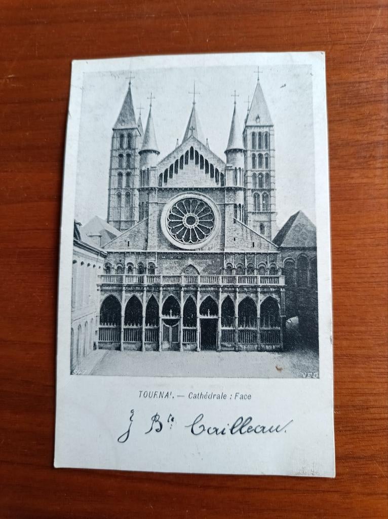 La cathédrale de Tournai, Enlèvement ou Envoi