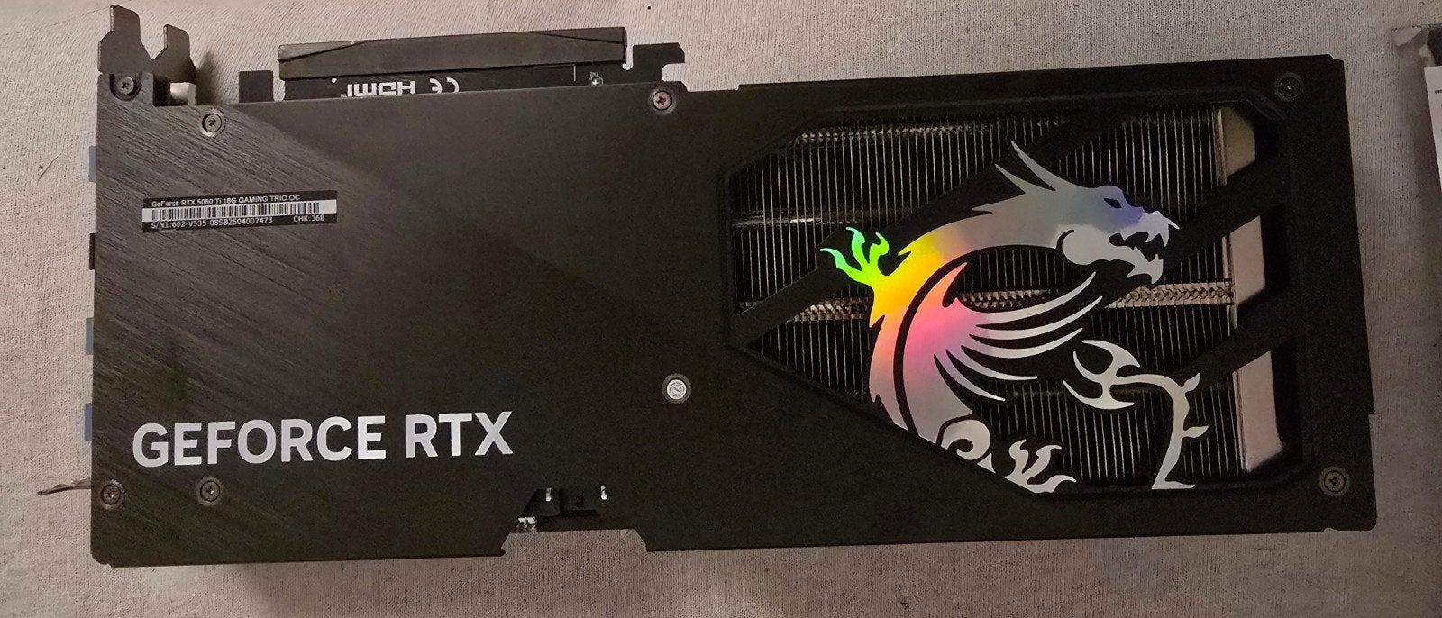 a vendre une rtx 5060 ti 16gb msi, Ophalen of Verzenden, Nieuw