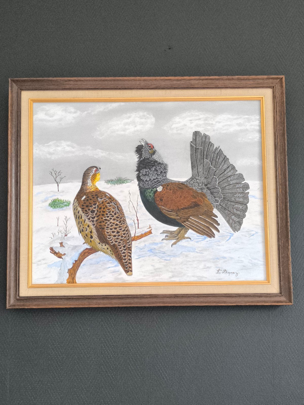 Magnifique tableau 59/49, Antiquités & Art, Toile