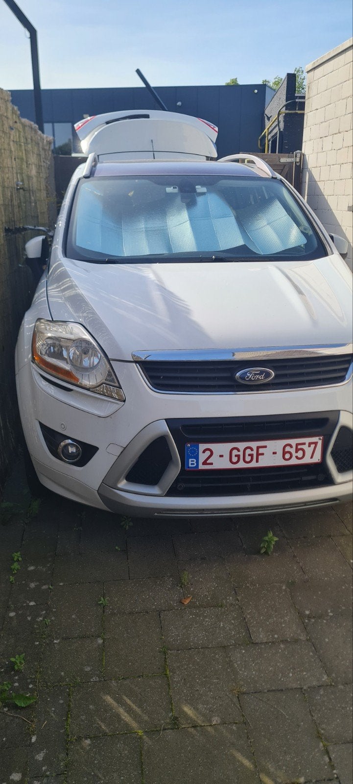 Ford kuga tres propre full options, Auto's, Ford, Zwart, Wit, Diesel, Particulier