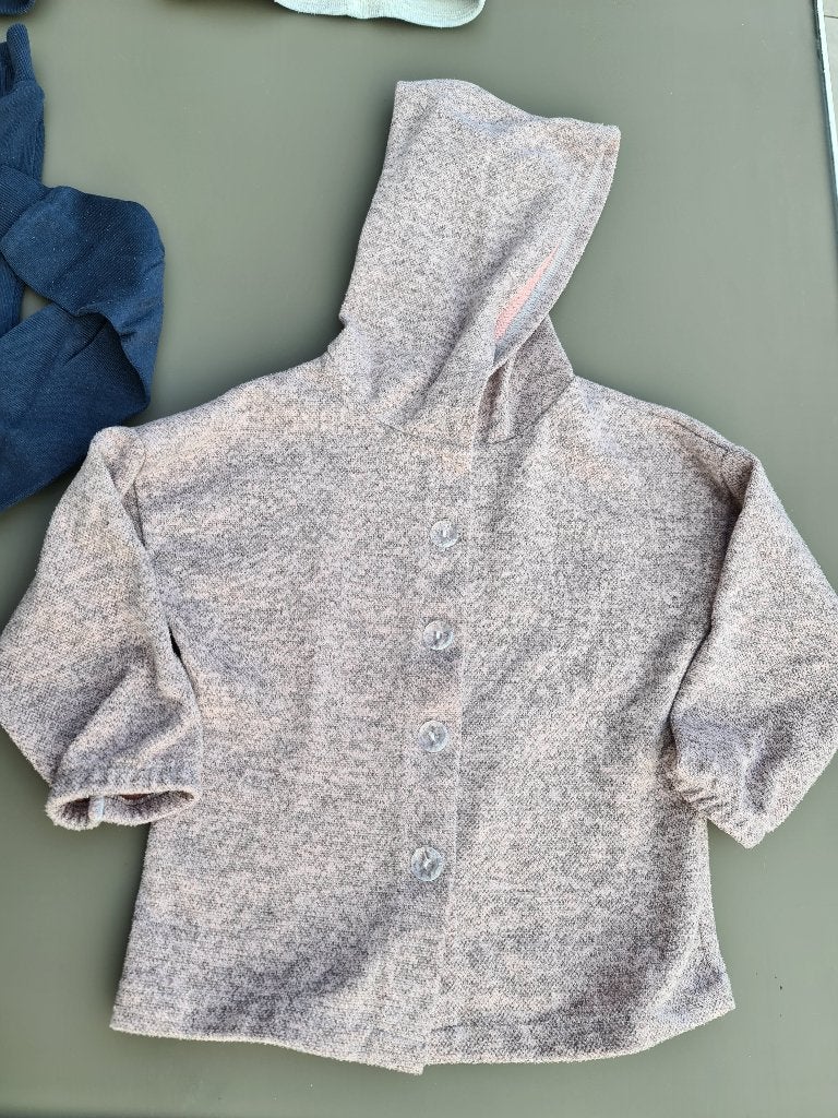 oud roze hoody, Maëlys Paris, 92, Kinderen en Baby's, Kinderkleding | Maat 92, Ophalen, Zo goed als nieuw