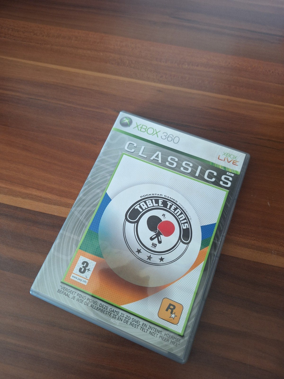 Table Tennis xbox 360, Enlèvement