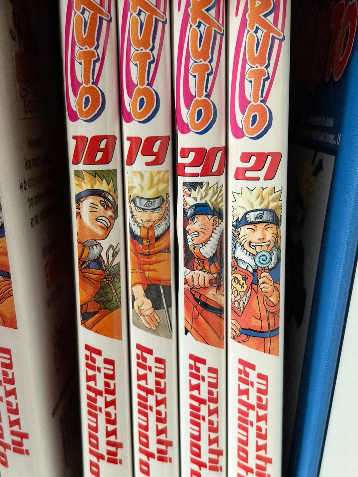 Naruto manga 18 t.e.m 21 Nederlands, Livres, Enlèvement ou Envoi, Comme neuf
