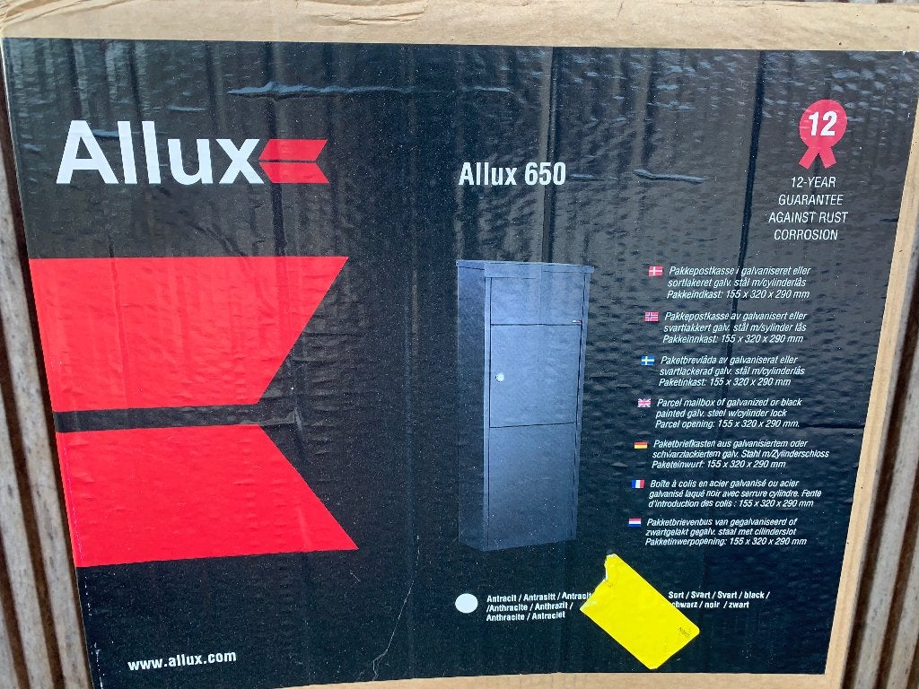 Brievenbus Alux 650 te koop, Ophalen, Nieuw, Aluminium, Staande brievenbus