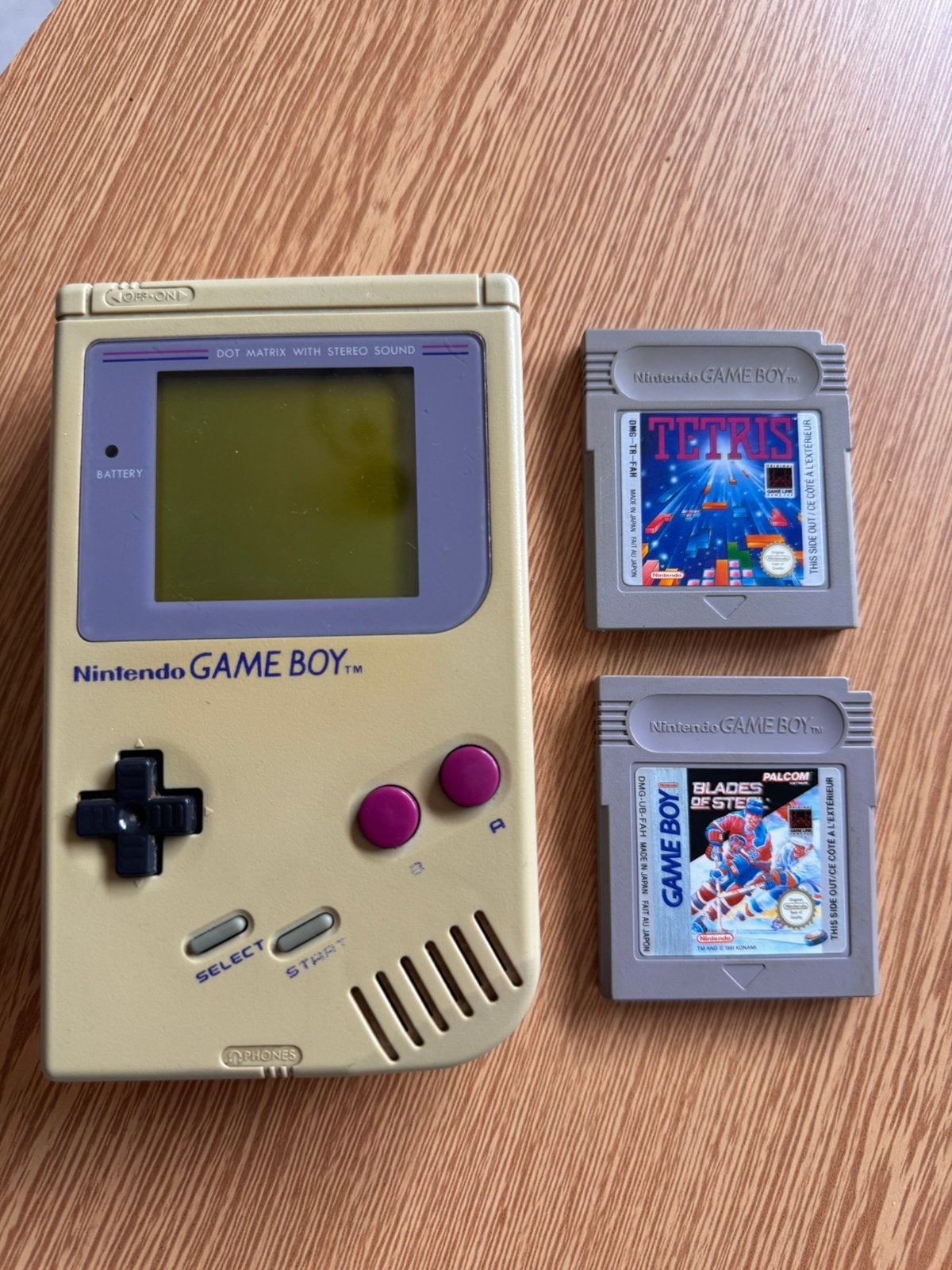 Nintendo Gameboy 1989 + 2 spellen, Consoles de jeu & Jeux vidéo, Enlèvement, Utilisé