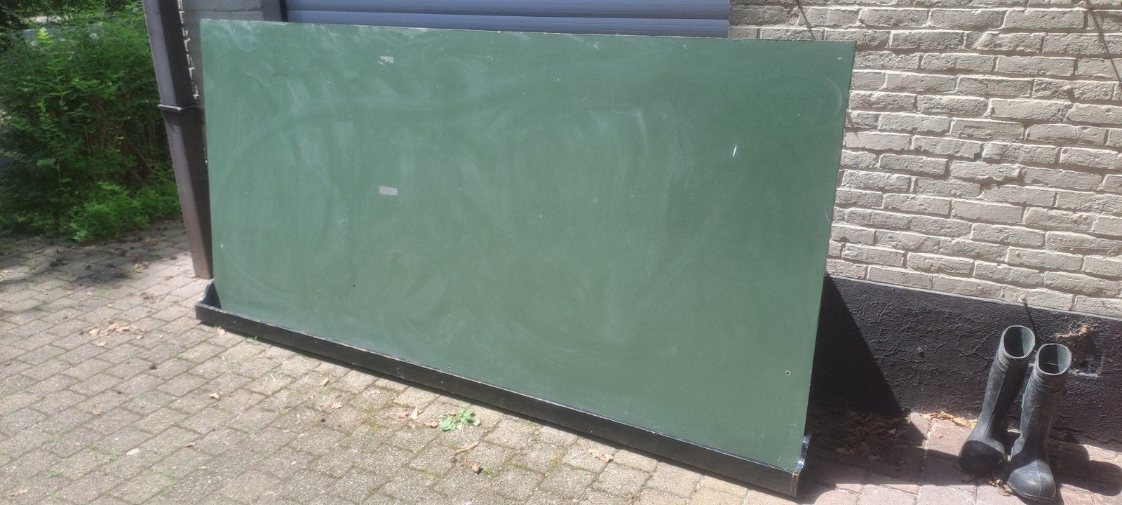 Krijtbord 250cm breed 120cm hoog, Enlèvement