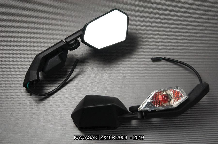Paire de Rétroviseurs Type Origine KAWASAKI ZX10R 2008 2010