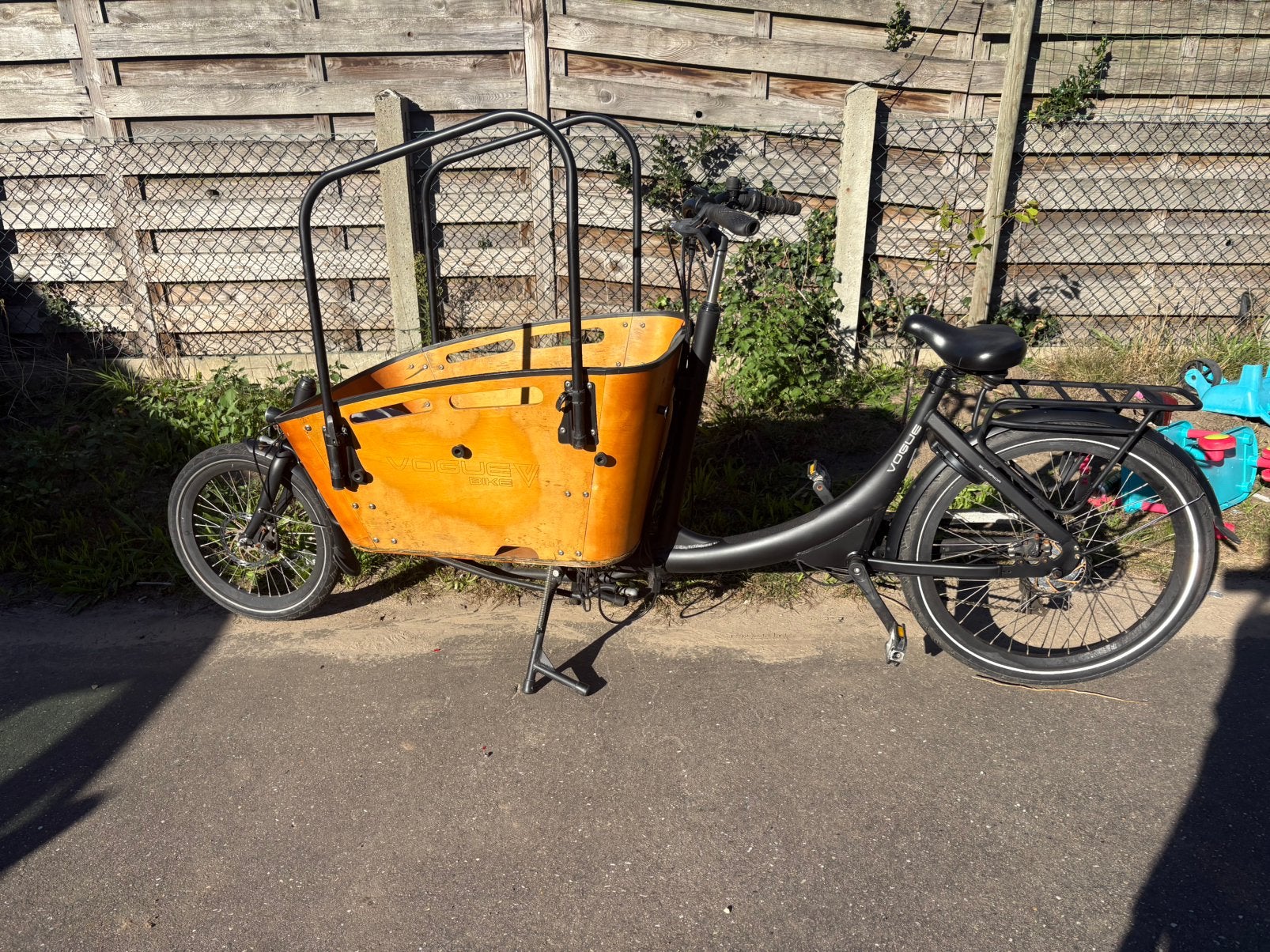 Elektrische vogue carry 2 te koop, brengen mogelijk, Fietsen en Brommers, Ophalen of Verzenden, Zo goed als nieuw, 2 kinderen