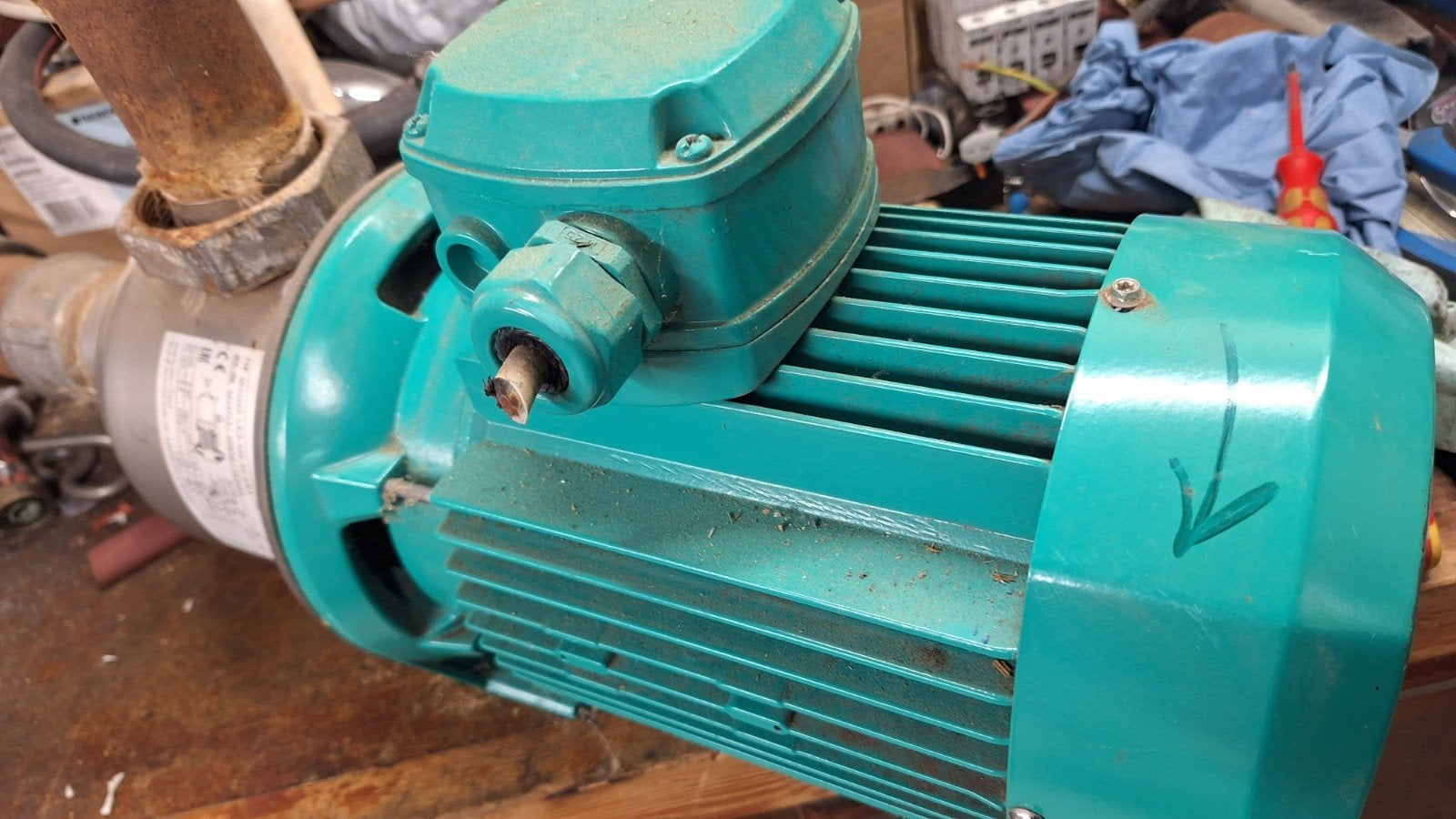 wilo pomp, Jardin & Terrasse, Enlèvement, Comme neuf, Électrique, Pompe d'appoint