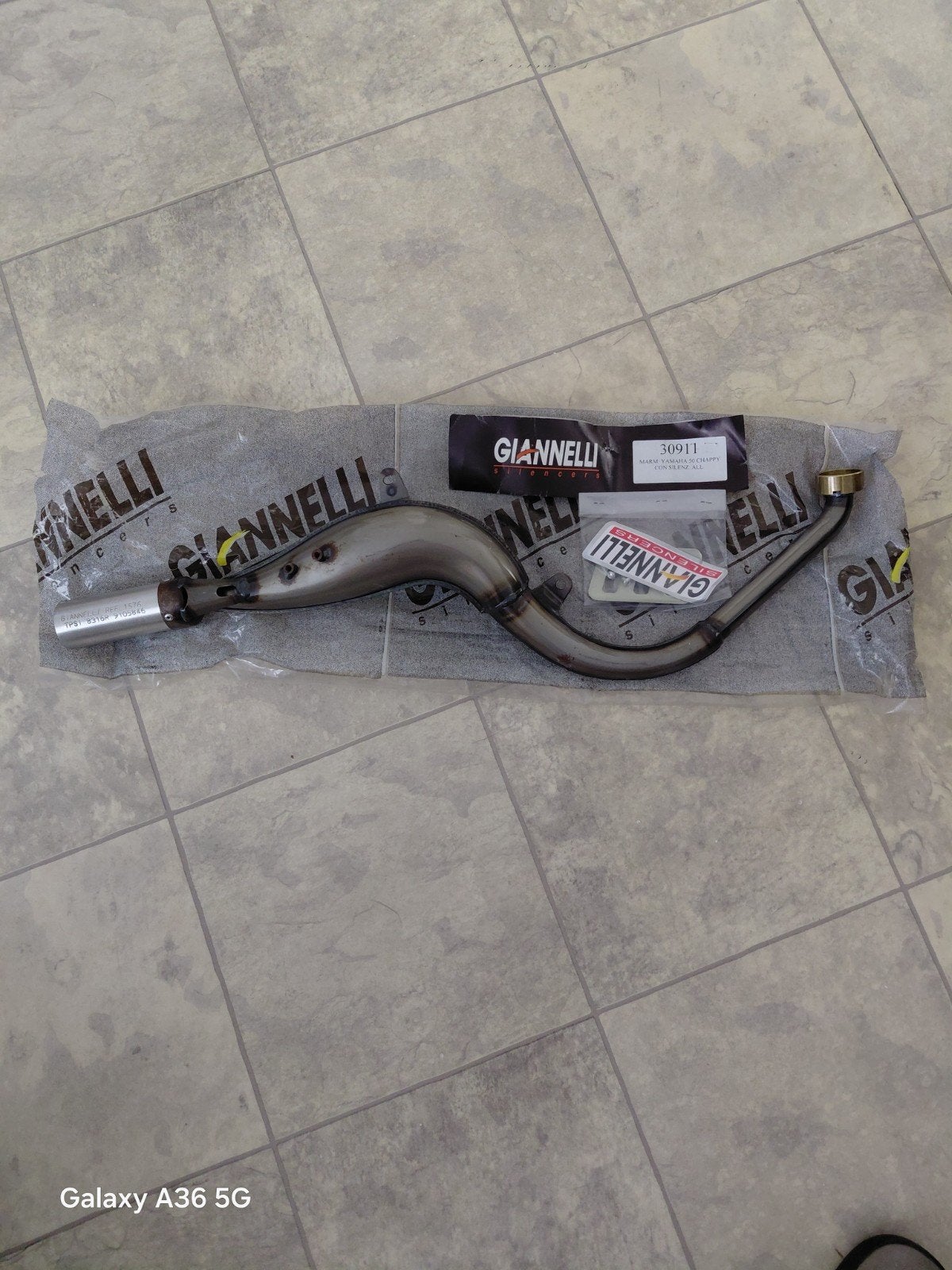 yamaha chappy giannelli uitlaat, Ophalen of Verzenden