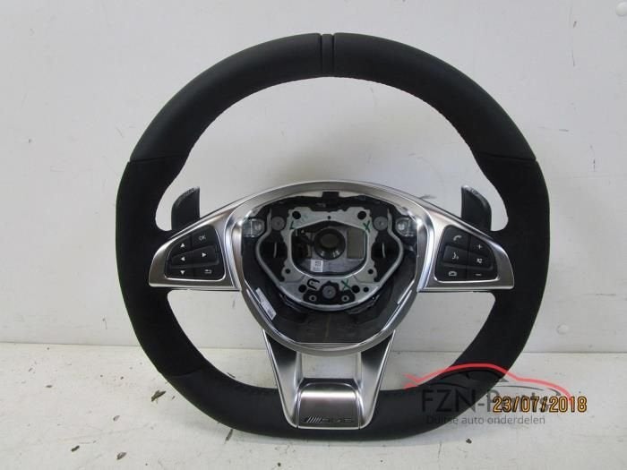 Mercedes-Benz W117 W176 W205 W213 W246 AMG Stuur Alcantara L, Enlèvement ou Envoi, Utilisé