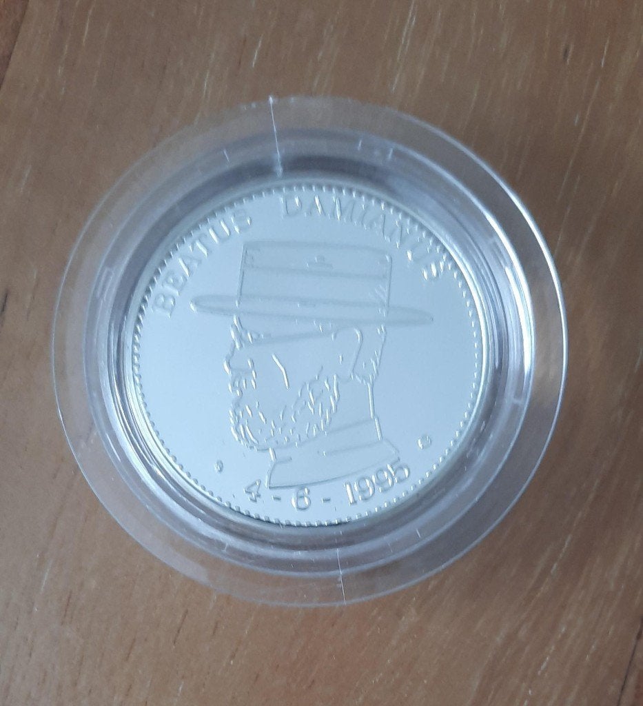 Médaille argent « Damianus » 1995 - Jean-Paul II, Enlèvement ou Envoi, Argent