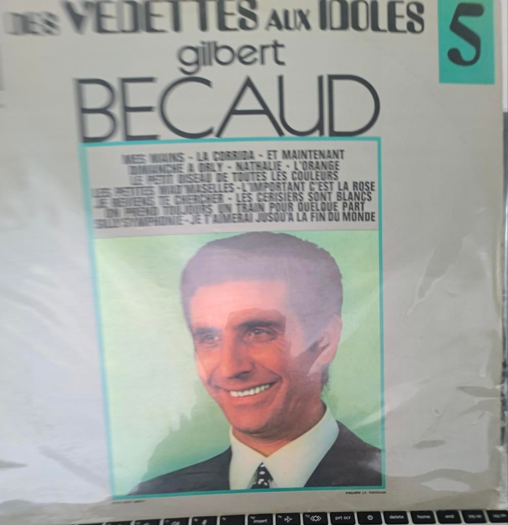 Gilbert Becaud - des vedettes aux idoles, Enlèvement, Utilisé, 12 pouces