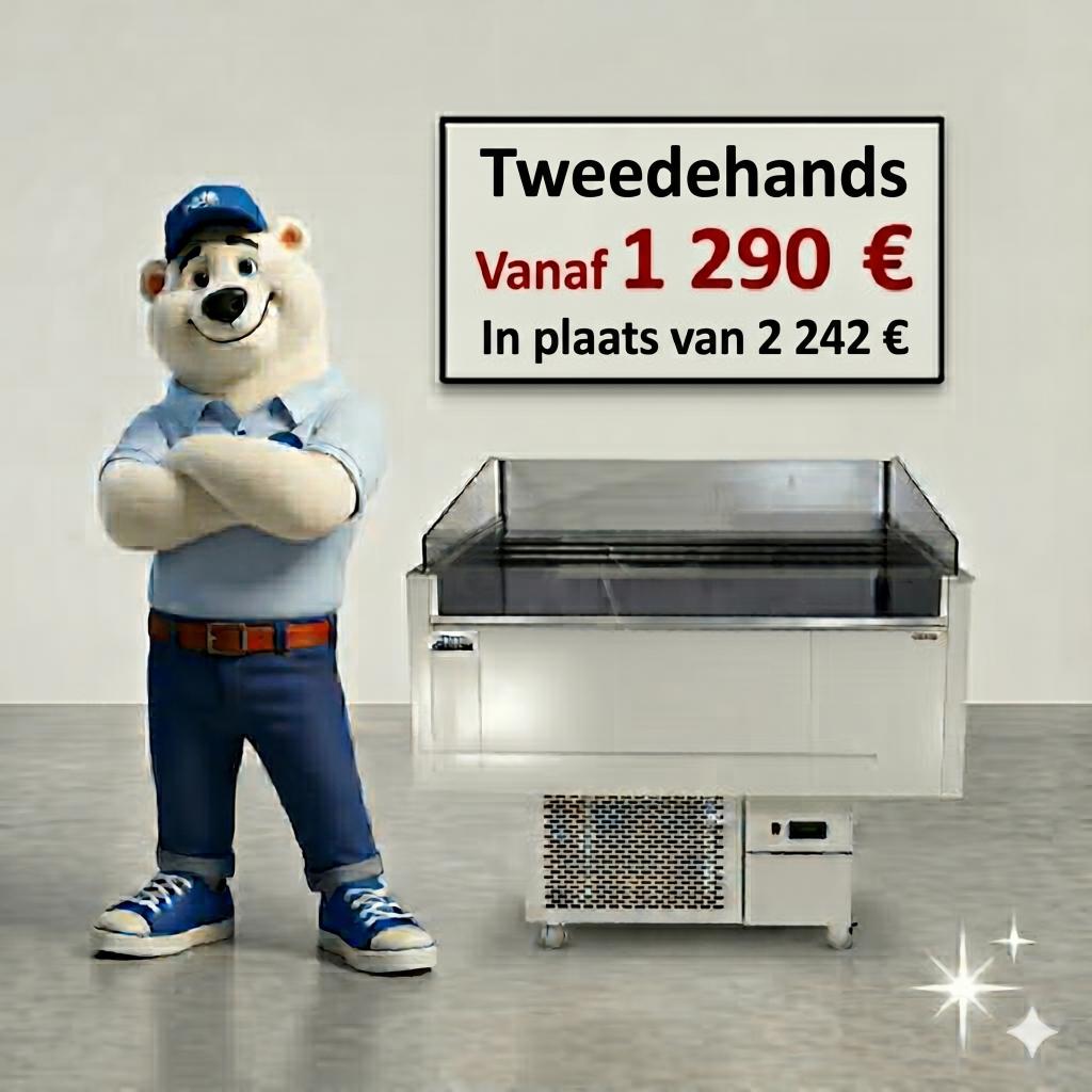 gekoelde zelfbedieningscontainer - Fyn - 283l, Ophalen, Gebruikt