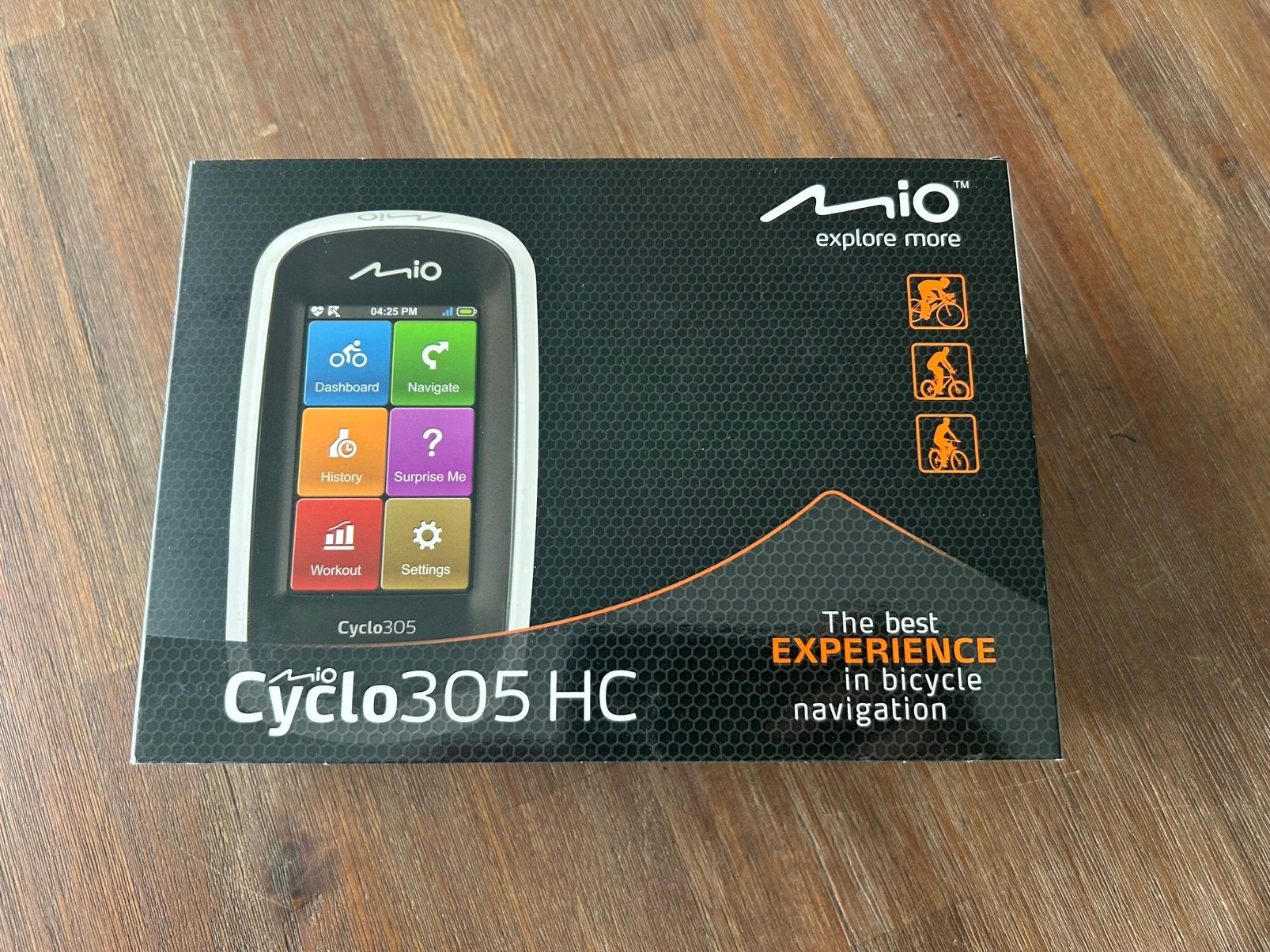 Mio Cyclo 305HC fietsgps., Ophalen, Draadloos, Zo goed als nieuw