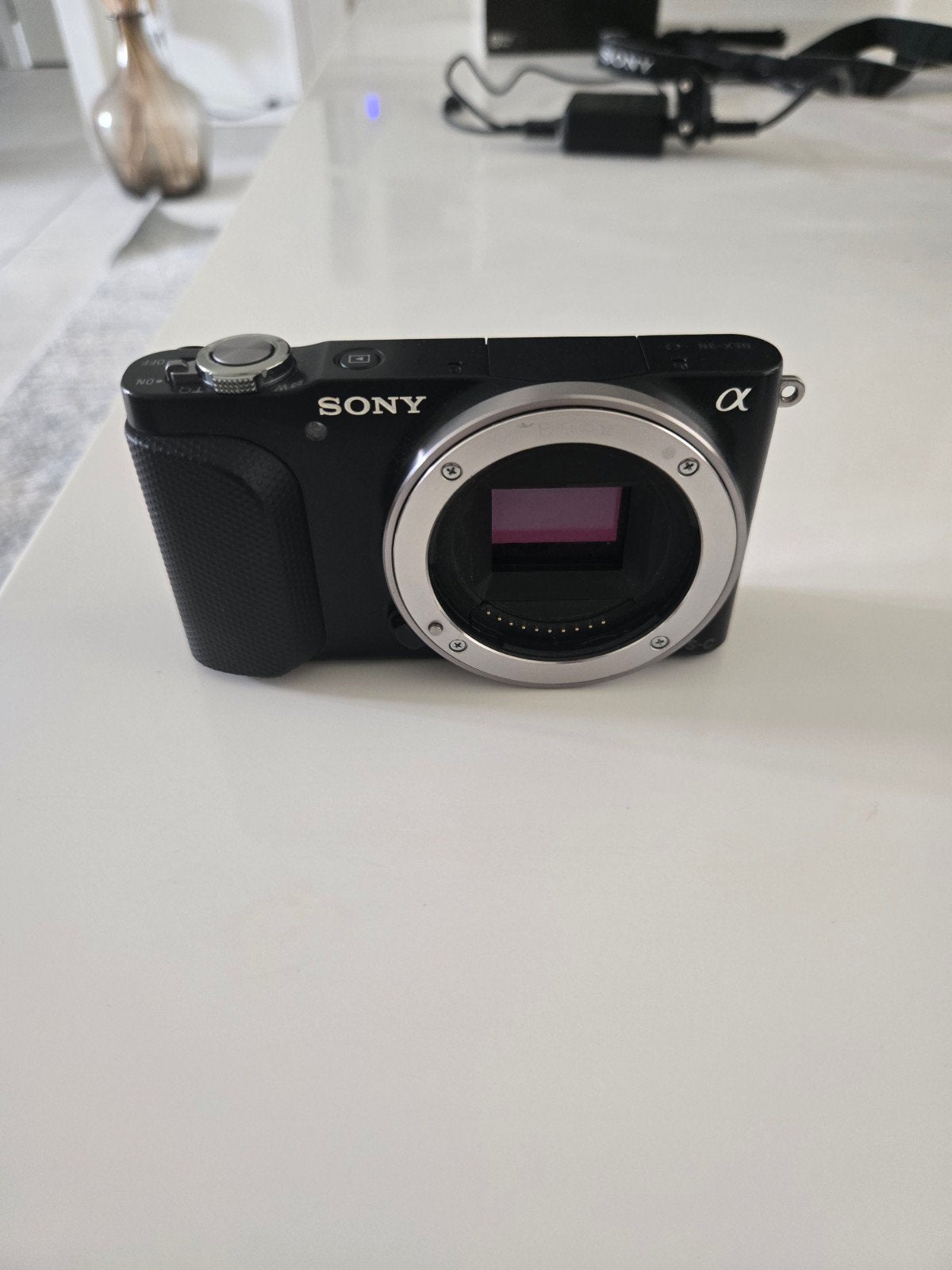 Sony NEX-3N – Appareil photo hybride fonctionnel, Ophalen, Gebruikt, Accu, Sony